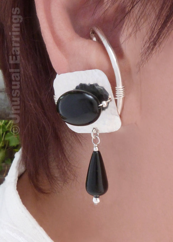 Solana - Sterling Silver with Black Onyx